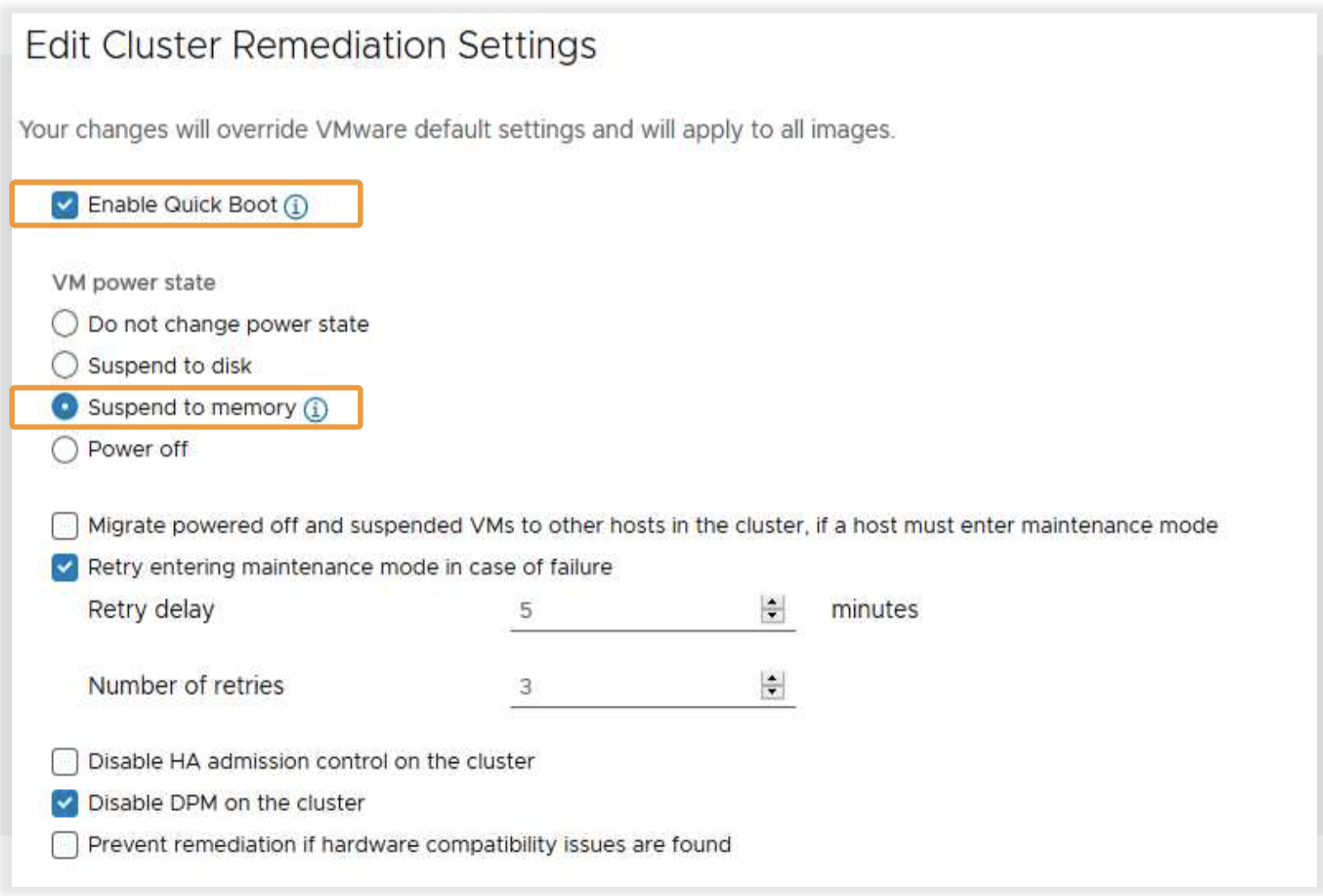 ESXi Suspend-to-Memory